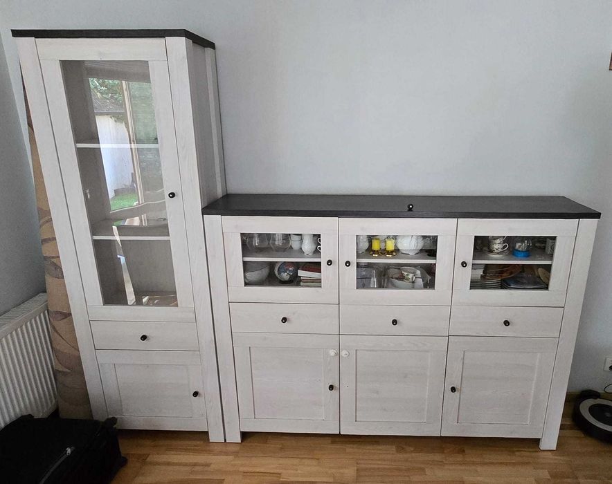 Meble Antwerpen BRW komoda witryna