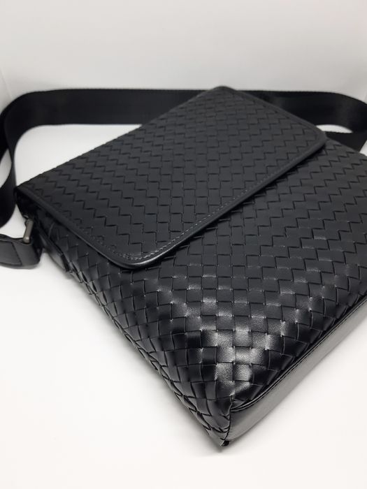 Чоловіча сумка через плече барсетка | Мужская сумка боттега