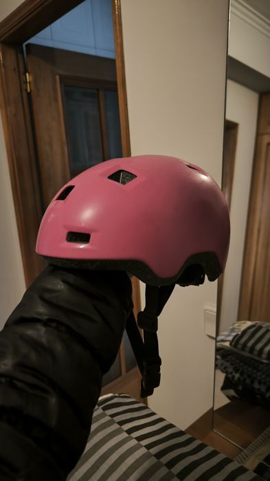 Capacete Oxelo Rosa