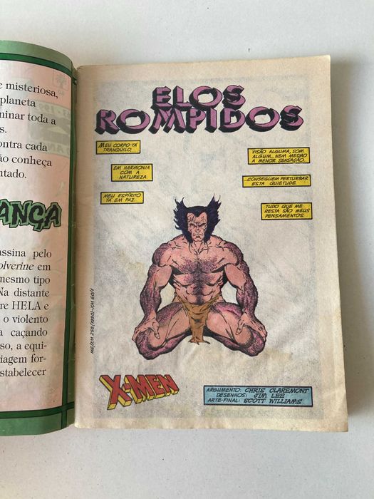 X-Men Nº60 - Atos de Vingança (1993) - HQ Banda desenhada Português BR