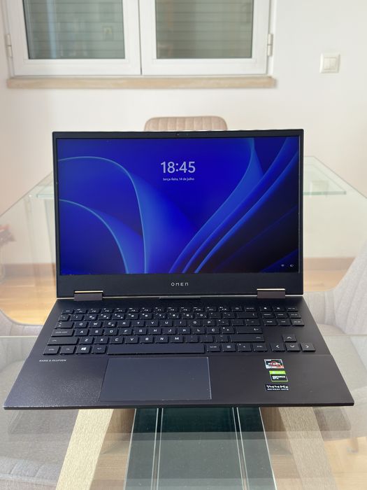 Portátil Gaming HP OMEN 15 - Ryzen 7 4800H/GTX1650 Ti/16GB RAM/512GB SSD/144HZ