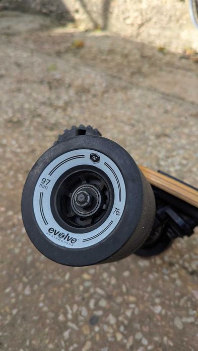 Skate Eletrico Evolve GTX Bamboo Gold Edition