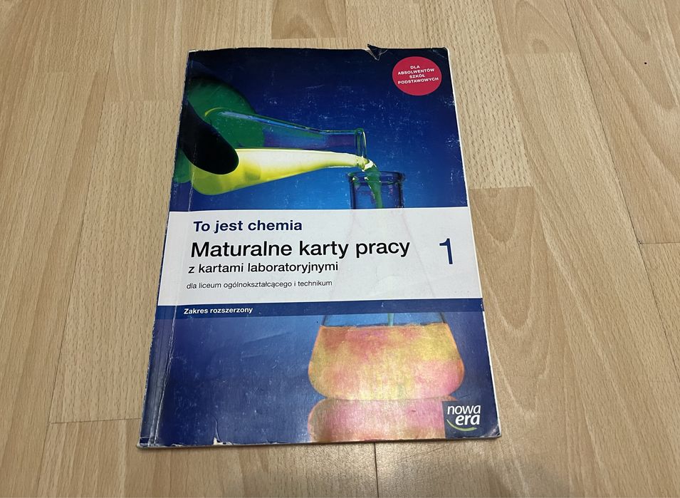Maturalne karty pracy z chemii, poziom rozszerozny, cz. 1