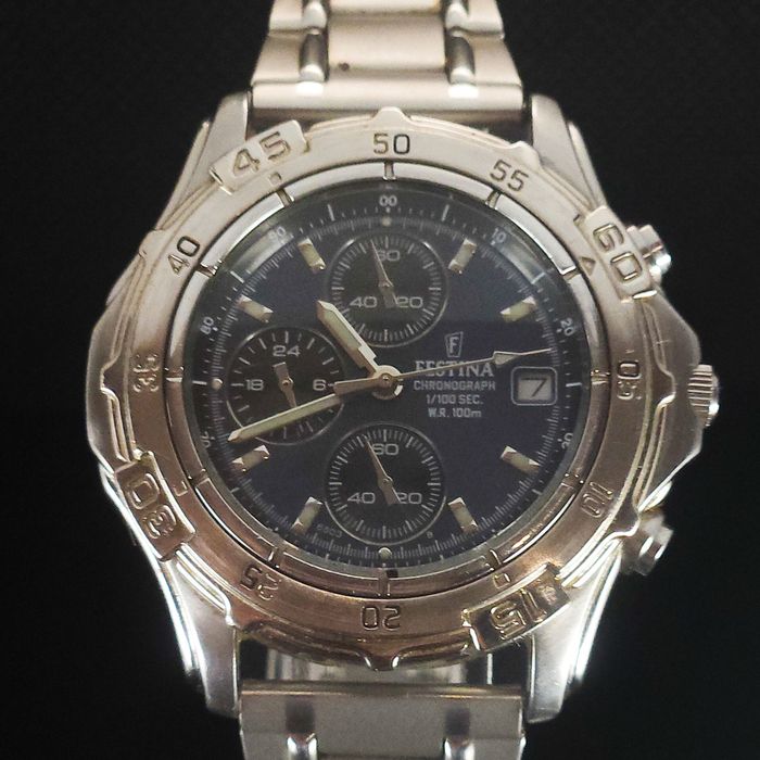 Męski Chronograf Festina Toronto F6503F Stalowy (10 ATM)
