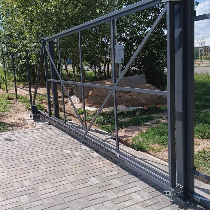 Відкатні ворота/Откатные ворота, Каркас откатных ворот WELDER Т05