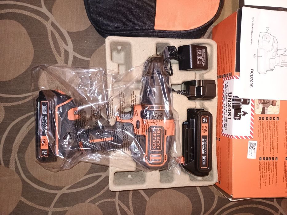 Wkrętarka udarowa akumulatorowa Black Decker nowa