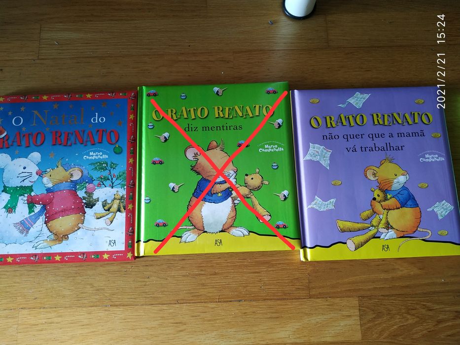 Vários livros infantis