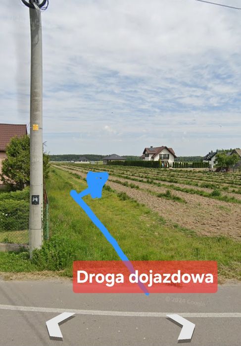 Działka budowlana 1086m2 Turze Rogi- spokojna okolica