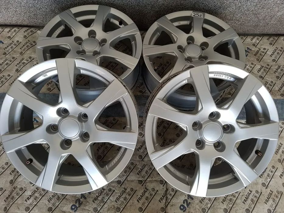 felgi alu vw golf v vi vii touran t-roc caddy skoda octavia 5x112 6,5j