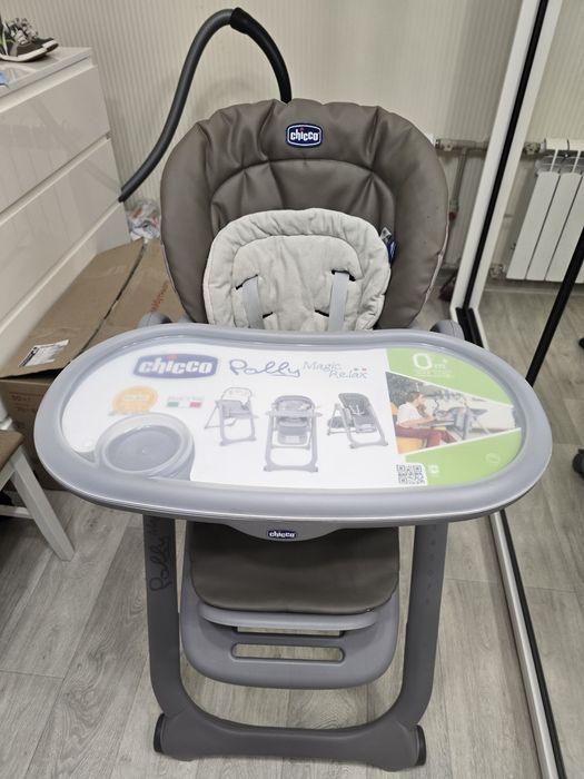 Chicco polly magic relax стульчик дитячий