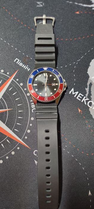 Casio Duro Marlin Pepsi MDV-106B-1A2 Diver Watch