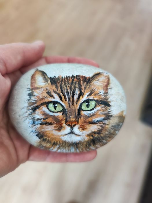 Kamień malowany prezent pamiątka