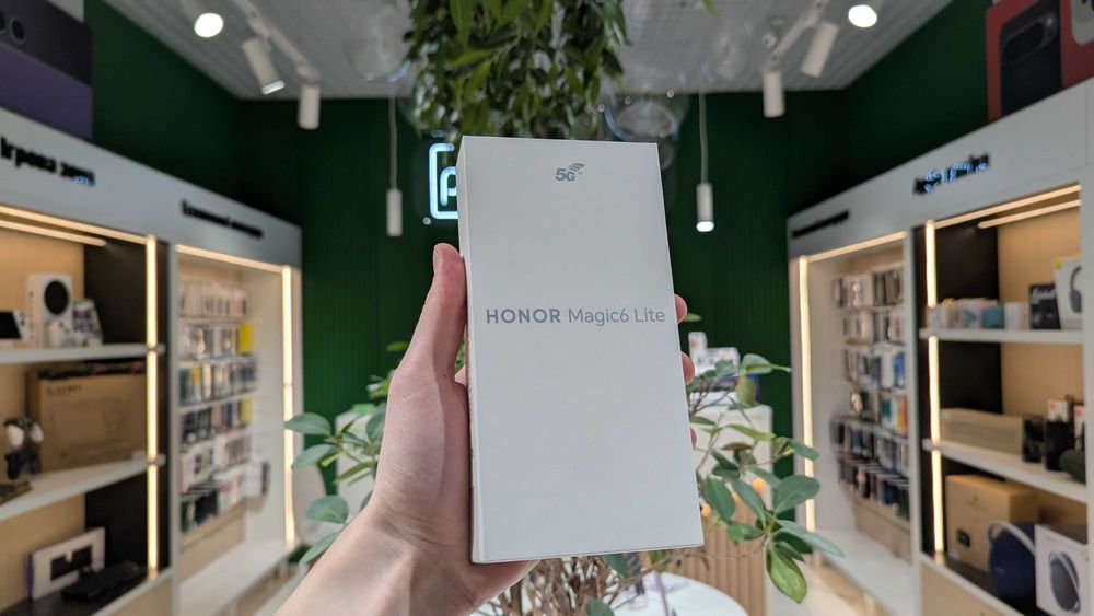 Магазин NEW Honor Magic6 Lite 8/256GB Midnight Black Гарантiя