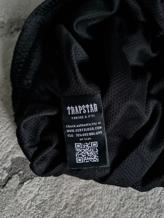 Czarny krótki set Trapstar komplet dres nowy UK Drill Tanio