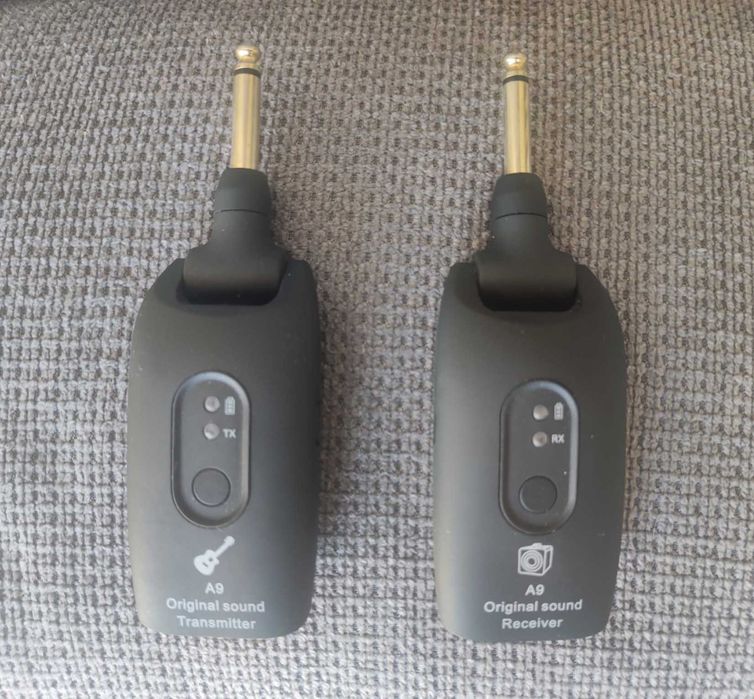 Sistema sem fios para guitarra/baixo/teclado