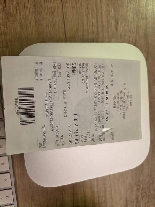 Apple Mac mini M4 i głośnik