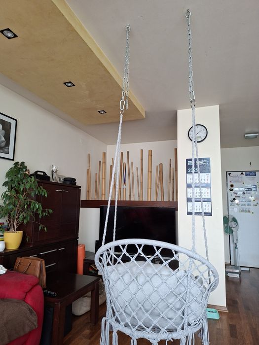 Huśtawka Bocianie gniazdo styl Boho