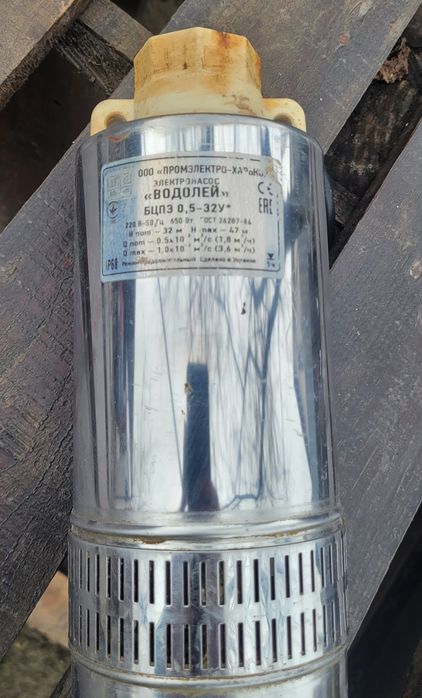Насос Водолей БЦПЕ 32У