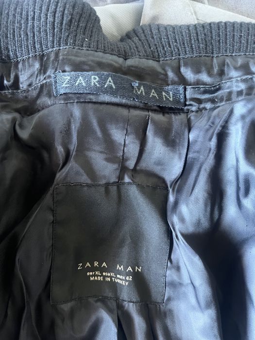 Casaco/sobretudo homem zara preto grosso