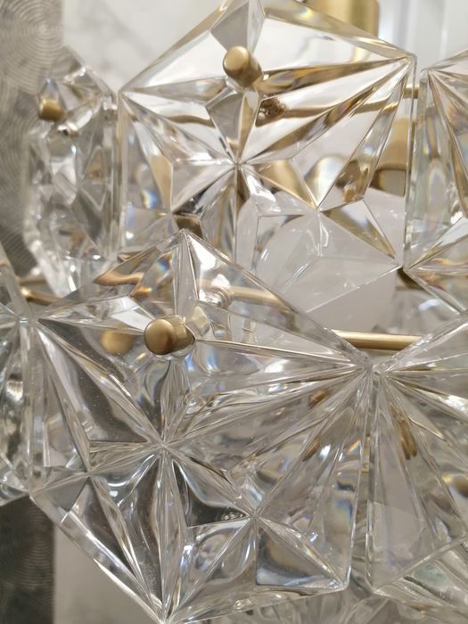 Żyrandol kryształowy Vintage