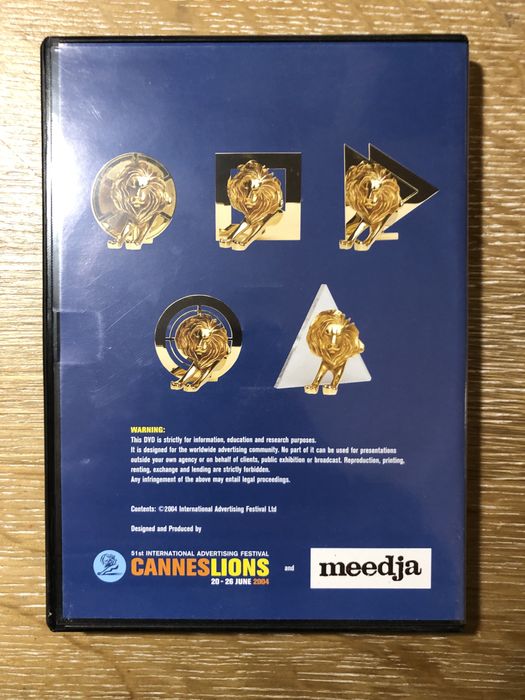 Cannes Lions Winners 2004 DVD