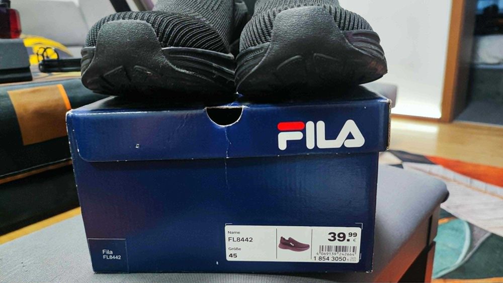 Buty męskie Fila FL8442 czarne r. 45