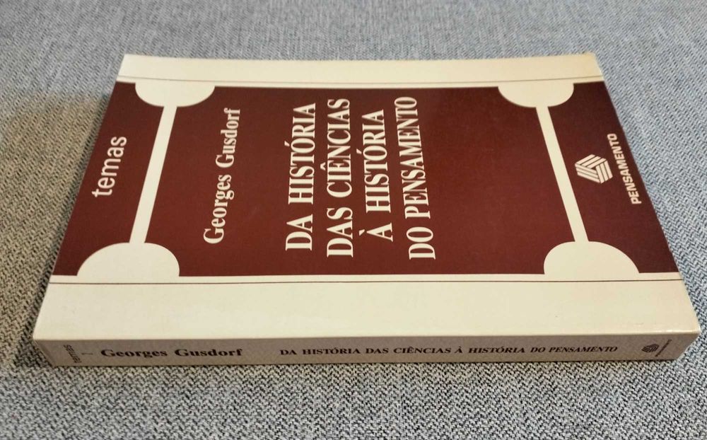 Livro "Da História das Ciências à História do Pensamento" G. Gusdorf