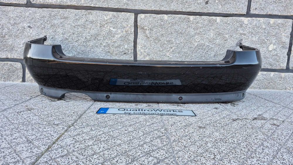 Para-Choques Traseiro Audi A4 B5 8D Avant Facelift Com Lip e Sensores Originais