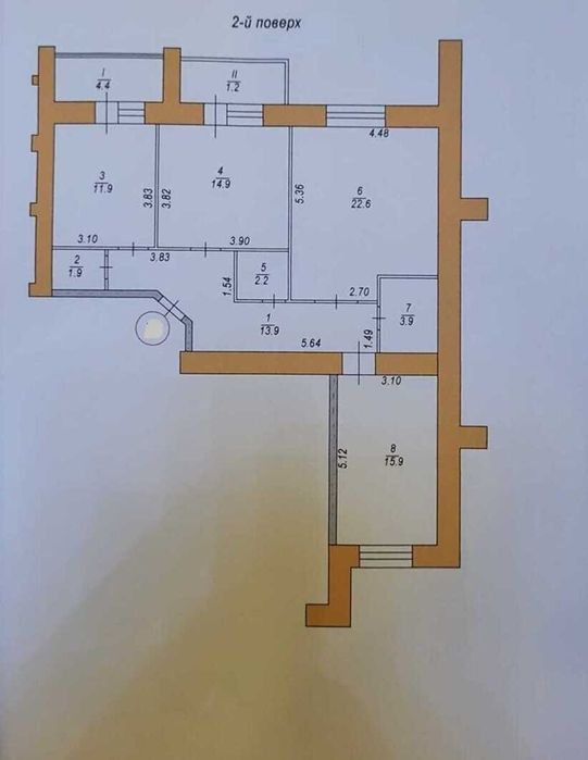 3 кім на Яреми в зданому будинку