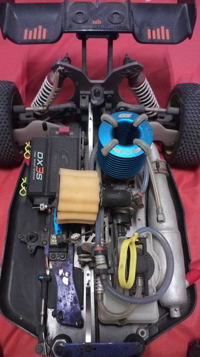 Rádio comando Spektrum carro Gs