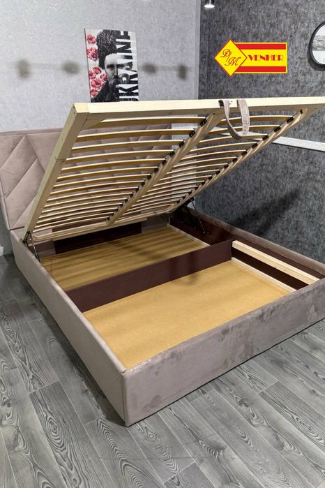 Акція на мяке ліжко (Дубай) з підйомним механізмом