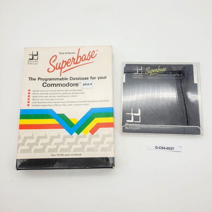 Superbase The Programmable Database Commodore 16/Plus 4