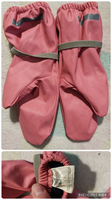 Рукавички непромокаемые, печатки, краги 2,  3-4года, 6лет