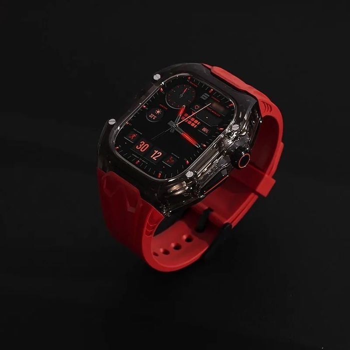 Прозорий корпус з ремінцем для Apple Watch