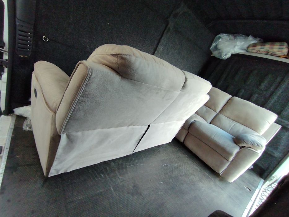 Sofá de 2 lugares c/relax