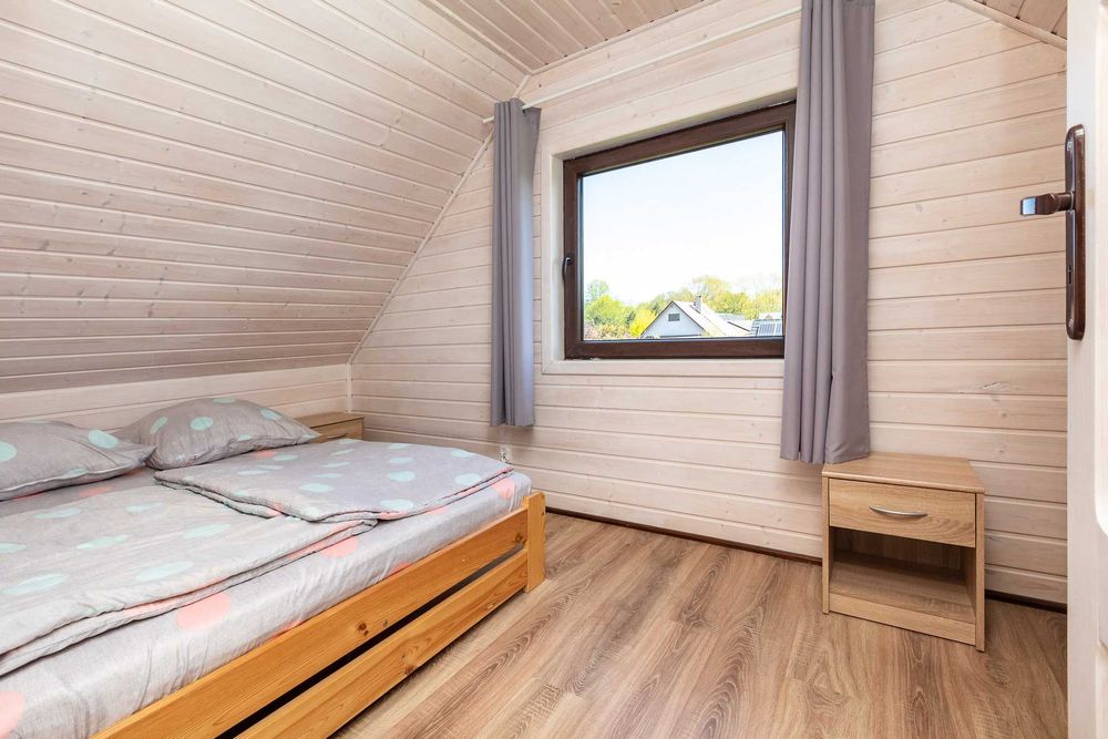 Komfortowe domki drewniane całoroczne Jantar, Święta, Sylwester, Ferie