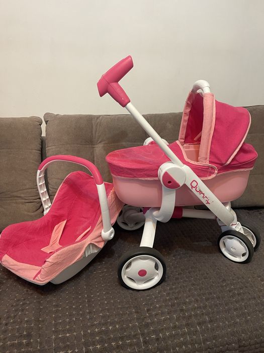 Каляска для ляльок, 3в1 smoby Quinny maxi cosi