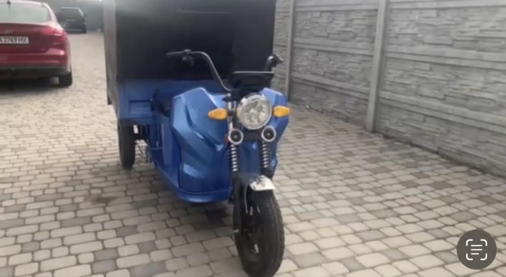 Електротрицикл 2025 рік 1200w