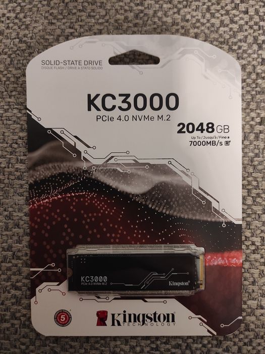 KC3000 Dysk NVMe M.2, 2TB (Nowy)