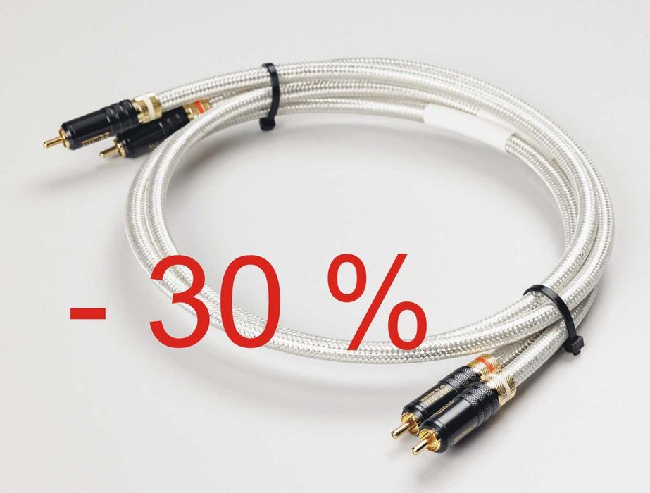 kable RCA STRUSS SILVER interconnect (1,00 m) - 30 % taniej czasowo !