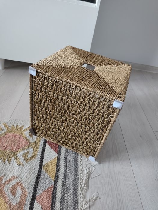 2 kosze Ikea z trawy morskiej