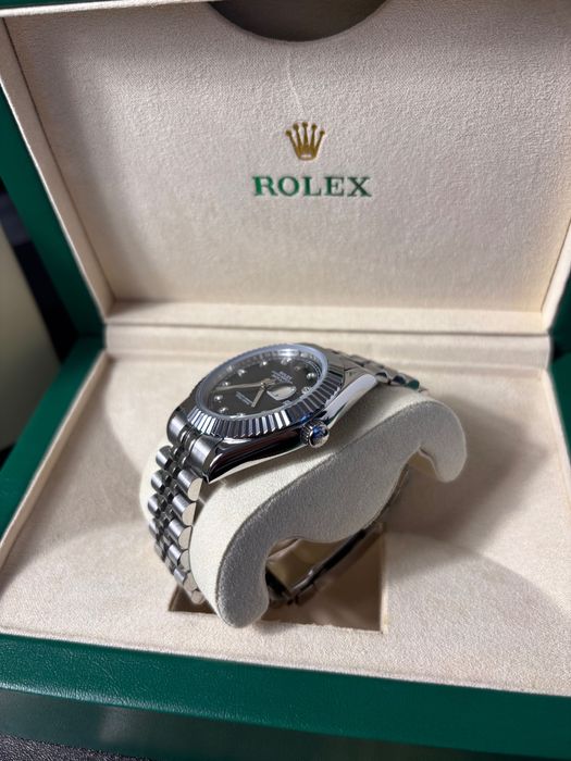 Часы Rolex Date Just Black