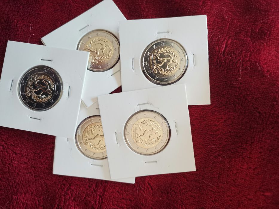Eslováquia 2026 - Moeda comemorativa de 2€  - 50° Anivº triunfo euro 1976
