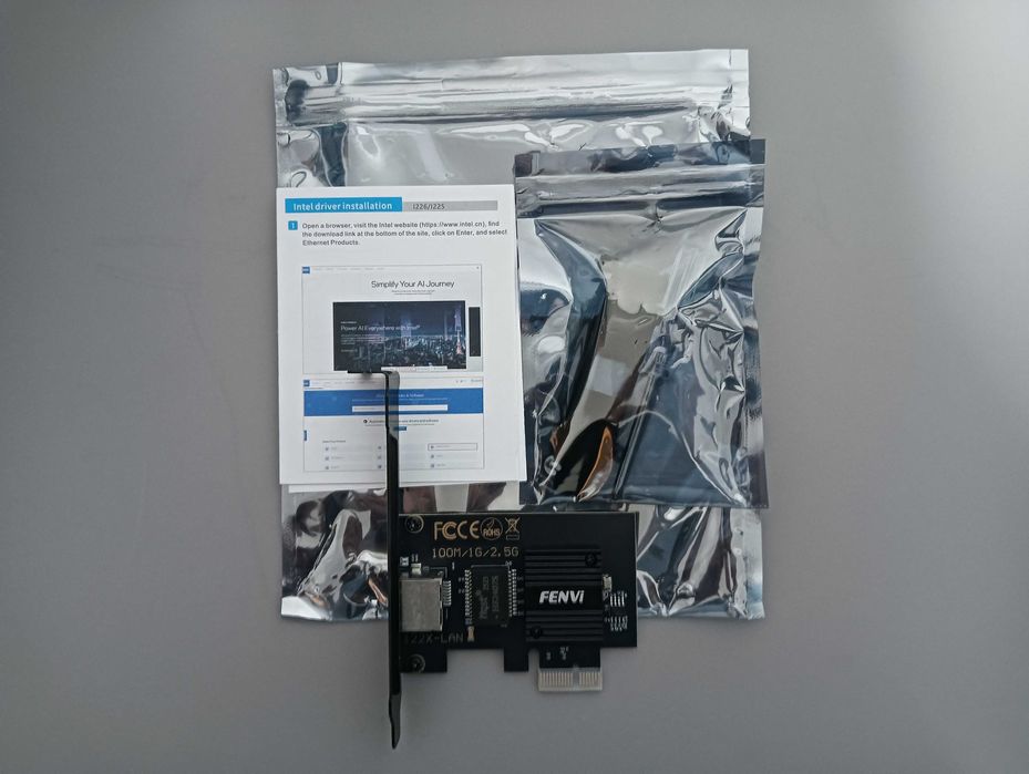 NIC Intel i226-V 2.5GbE