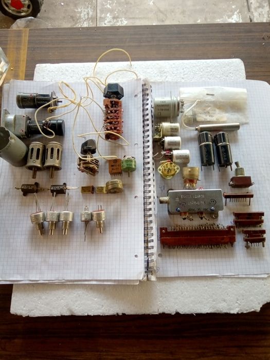 Продам радиодетали новые и бу