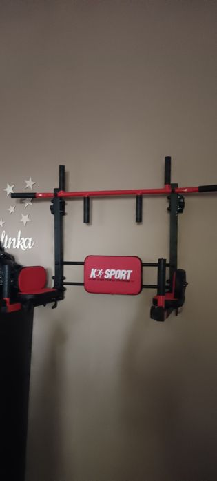 Drążek i poręcz do ćwiczeń 2w1 K-Sport | Do podciągania i dipów