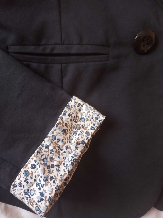 Granatowa marynarka M/L