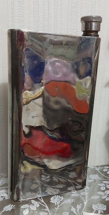 Фляга из нержавейки.