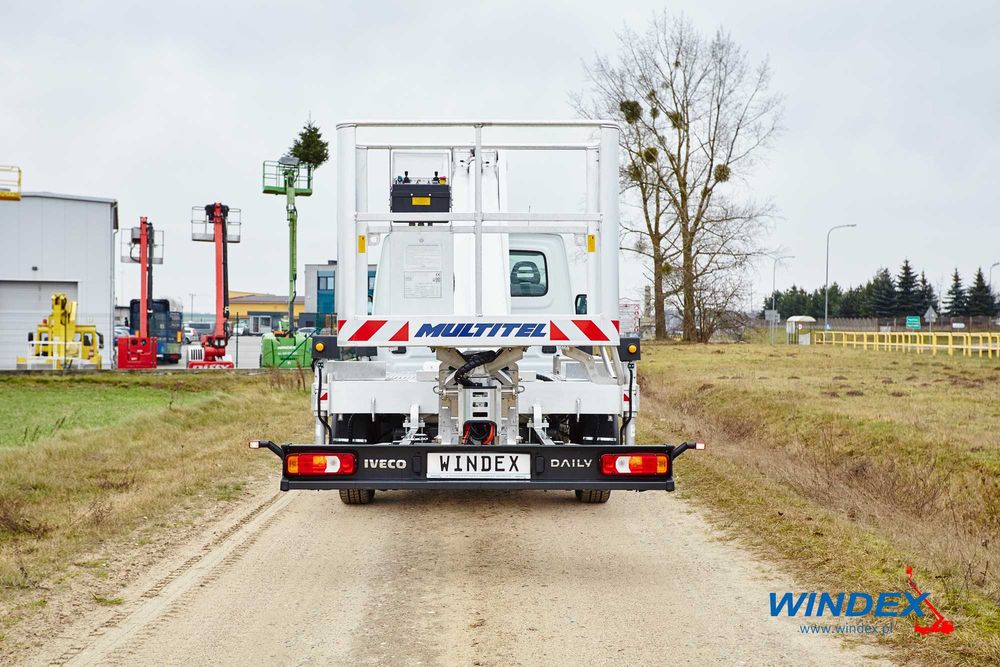 Podnośnik koszowy zwyżka podest - Multitel MTE 230 EX Iveco Mercedes