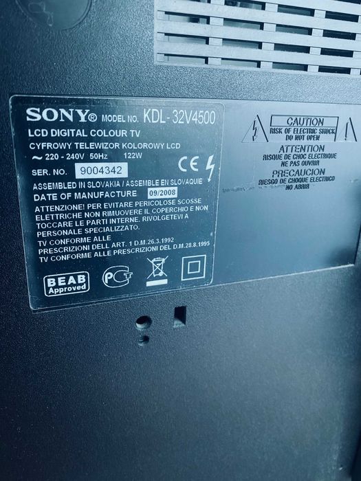 Телевізор Sony Bravia 32 дюйми та приставка Xiaomi Mi Box Smart TV